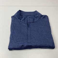 Peter Millar Crown Crafted Mens XL Extra Large Dark Blue Paisley Sweatshirt