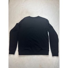 Hustle Gang Black Graphic Print Crewneck Sweatshirt Mens Large L Pullover