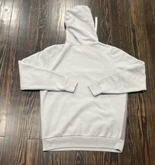 Under Armour 96 Canvas Hoodie Men’s Small Gray Cotton Polyester NWOT