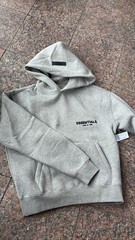 Essentials Dark Oatmeal Hoodie Brand New