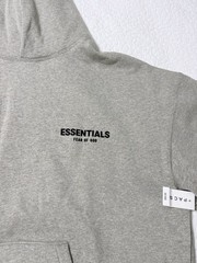New Fear Of God Essentials Dark Oatmeal Sweatshirt Size XL