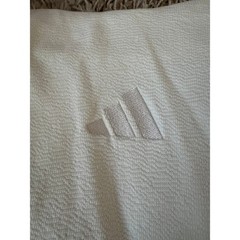 Adidas | 100% Cotton Ivory All Season French Terry Hoodie | Size Medium