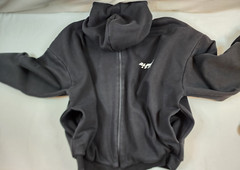 Alphalete Hoodie Black Gym Powerlift Train Athletic Weight Lift Size Medium M