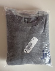 COTTON HERITAGE Sweatshirt Gray Cotton – Polyester Sportswear JUNI