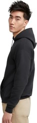 Hanes EcoSmart Hoodie, Midweight Fleece, Pullover Hooded Sweatshirt Black Unisex
