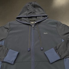 Rapha Transfer Hoodie Men’s Large Full Zip Lightweight Softshell Cycling Outdoor
