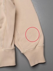 YEEZY Season 4 (2017) – Light Sand Zip-up Hoodie – Size S