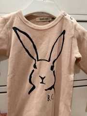 NWOT Bobo chooses Bunny Bodysuit 18-24m