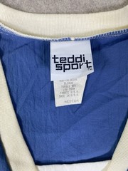 Vintage 80s Teddi Sport Colorblock Windbreaker Pullover NWT Made USA Women M