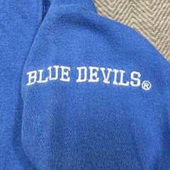 Old Varsity Brand Duke Blue Devils Hoodie Royal Blue Mens Large RN94051