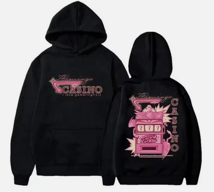 Flamingo Flim Flam Merch Unisex Oversized Soft Long Sleeve Hoodie.
