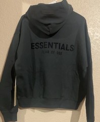 New Essentials Sweater Men’s Size Extra Small Black Hoodie