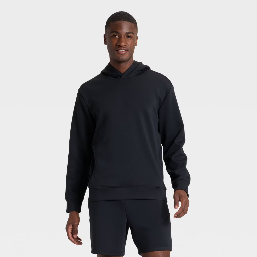 Men Spacer Hoodie Sweatshirt – All In Motion Black XXL