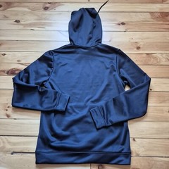 Under Armour Coldgear Hoodie Mens Small Black Sweatshirt Lined Outdoor School
