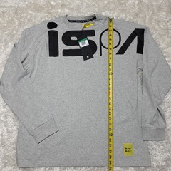 Nike ISPA Letter Print Loose Fit Crew Neck Long Sleeve Mens Size XL FJ7374-050