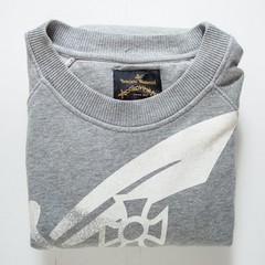 Vivienne Westwood Anglomania Men’s Classic Sweatshirt Medium Size Grey Orb Logo