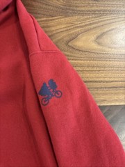 VTG E.T. The Extraterestrial 20th anniversary movie Promo Zip Up Hoodie And Pin