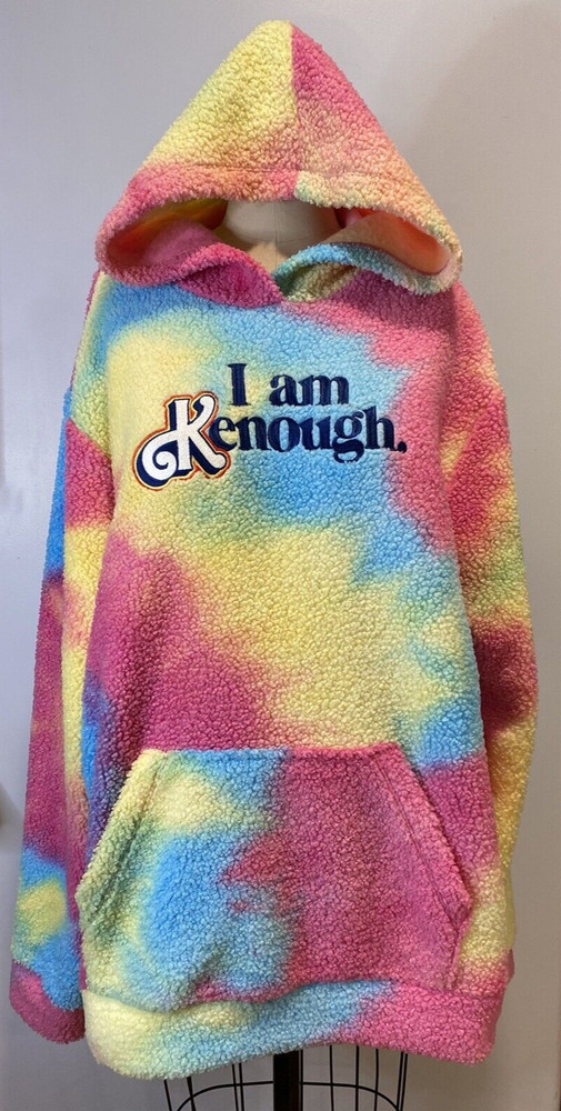 Mattel Creations Barbie The Movie Official Ken I Am Kenough Unisex Hoodie XL Use