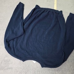 Jantzen Mens L Sweatshirt Navy Blue Vintage 100% Cotton Crewneck V-Stitch 7M970