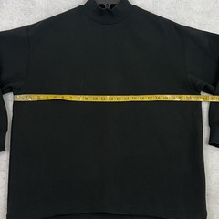 Fear of God Essentials Sweatshirt Mens XXS Black Pullover Stretch Limo Neck