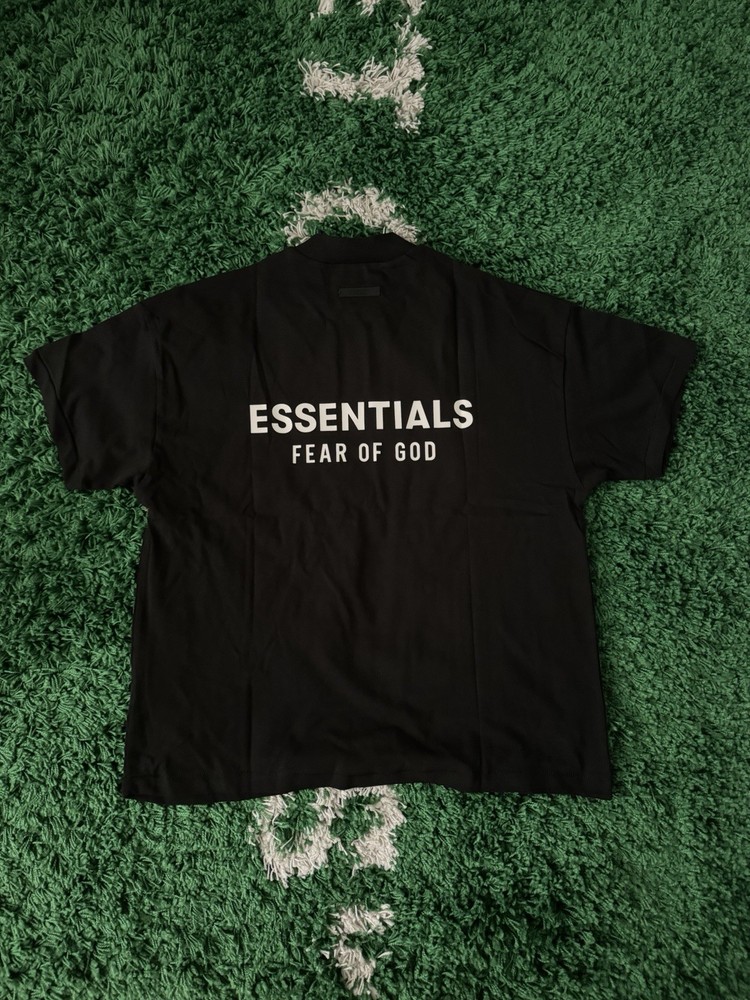 Fear Of God Essentials FW24 Black Tee Brand New Size XXS