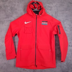 NIKE Pro Elite Kenya Team Issued Storm-Fit ADV Jacket Mens SMALL Red CI8885-602