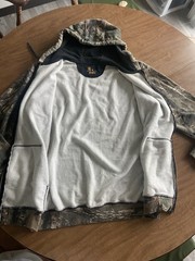Carhartt Realtree Camo Full Zip Hoodie Men’s Size Medium