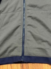 Disney Pixar Hoodie Mens Medium Full Zip Luxo Ball Lamp Graphic Gray