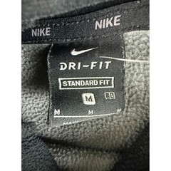 Nike Dri-FIT Hoodie Mens Medium Grey Black Camo Swoosh Pullover CU6241-010