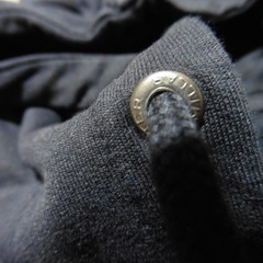 PETER MILLAR Mens 2XL XXL HOODIE LAVA WASH WASHED BLACK PULLOVER SWEATSHIRT