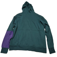 Kyrie Irving Nike Hoodie Green and Purple Medium