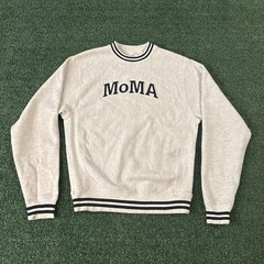 MoMA Museum of Modern Art Champion Reverse Weave Sweatshirt Gray Size Small