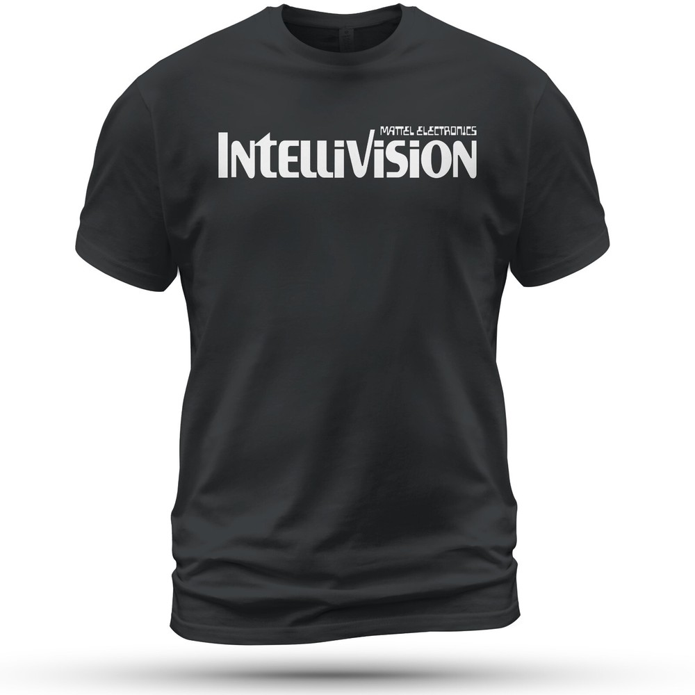 Intellivision Mattel Electronics Logo T-Shirt Funny Size S-5XL Made in USA