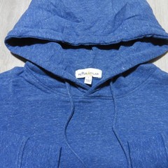 PETER MILLAR Mens S SMALL HOODIE LAVA WASH RAVINE BLUE PULLOVER SWEATSHIRT