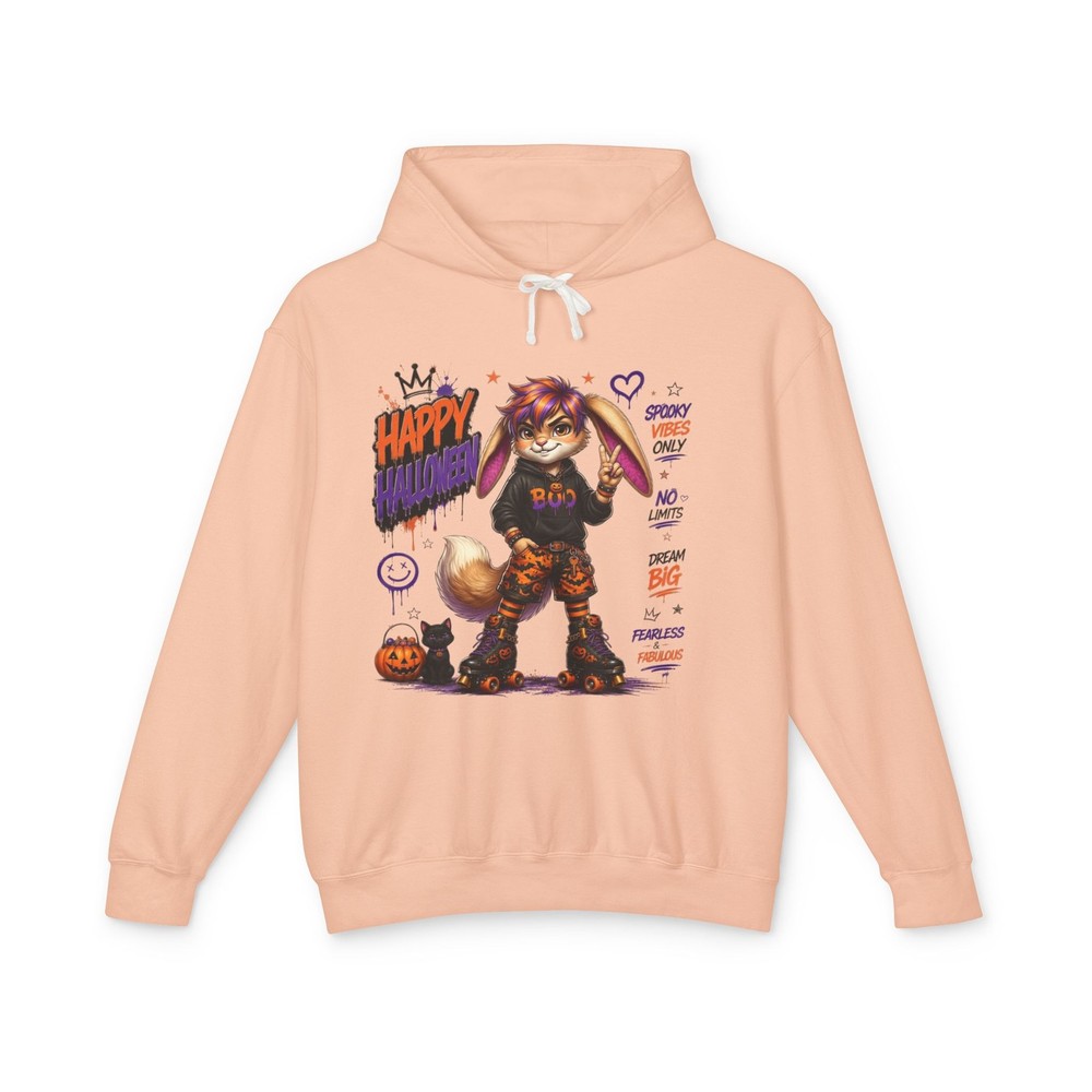Unisex Lightweight Hooded Sweatshirt