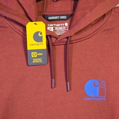 Carhartt Fast Dry Sweater 2XL Tall Mens Brown Lightweight Hoodie Outdoor NWT