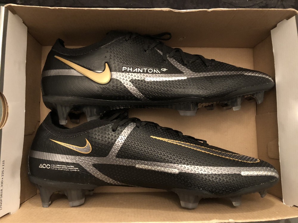 NEW Nike Phantom GT2 Elite FG Size 13 Football Boot Soccer Cleats Firm Black