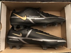 NEW Nike Phantom GT2 Elite FG Size 13 Football Boot Soccer Cleats Firm Black