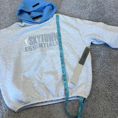 Chicago Sky “SKYTOWN” WNBA AUTHENTIC Essentials Pullover Hoodie Size XXS