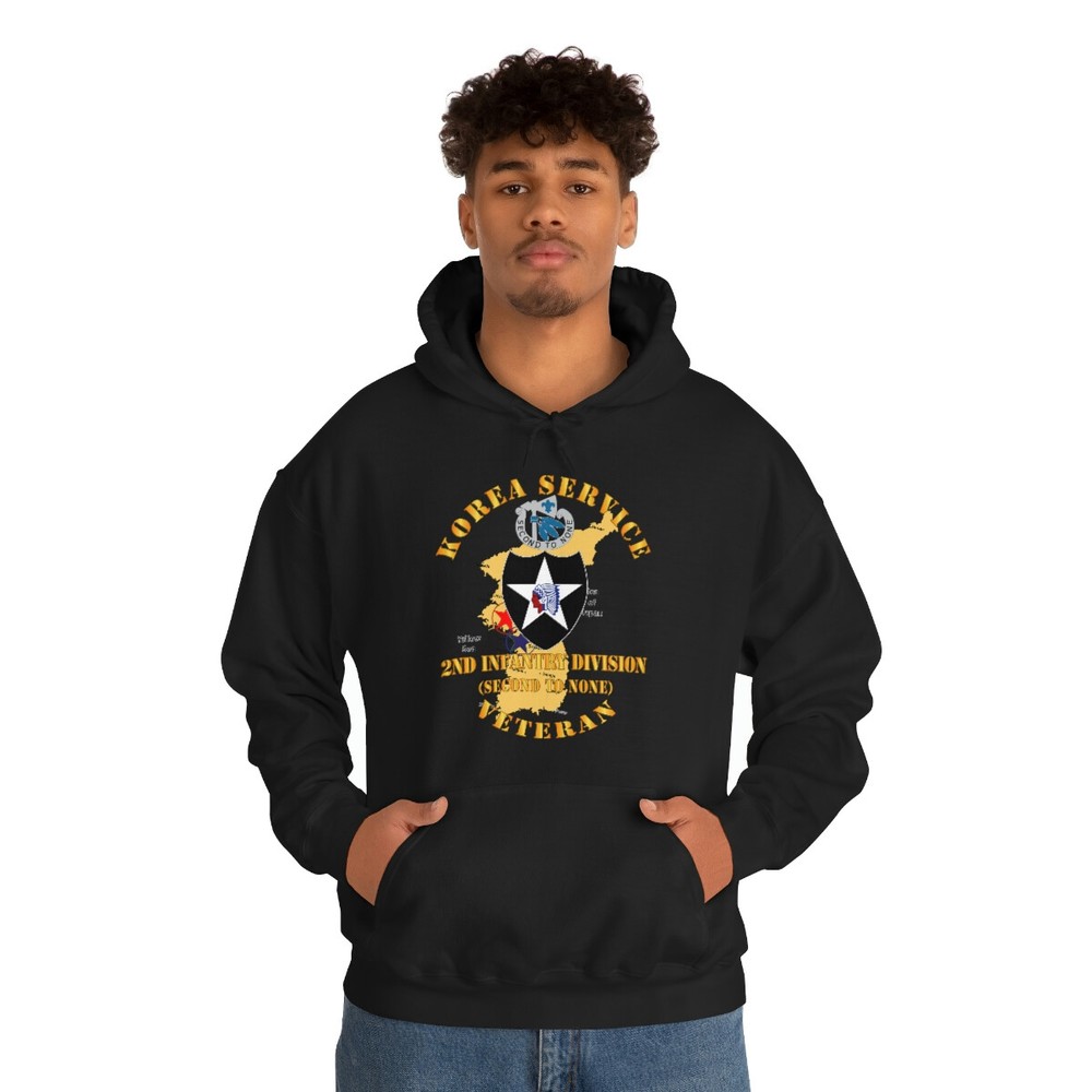 Hoodie – 2nd Infantry Div – Second to None