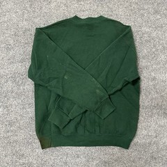 Fruit of the Loom Sweatshirt Mens Size L Green Vintage Autumn Graphic