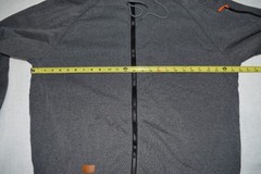 TACTICAL SWEATSHIRT MEN’S FULL ZIP HOODIE LONG SLEEVE JACKET W/ POCKET SZ XXL