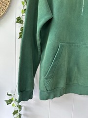 Adidas Men’s Fleece Hoodie Feelcozy Essentials Collegiate Green Sweatshirt M