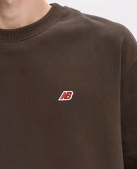 Mens New Balance Made in USA Core Crewneck Sweatshirt SZ XXL Dk Brown-red