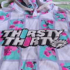 Arizona Men’s XL Multicolor Pullover Hoodie Graphic Print Pockets