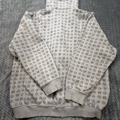 Vintage Y2K G-Unit Heavy Weight Hoodie Men’s XL Gray Full Zip AOP 50 Cent