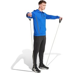 adidas Game & Go Climawarm Blue Hoodie Men’s Athletic Pullover Size Large