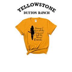 Beth Dutton All The Pussy and Half The Money Hoodie / T-shirt / Long Sleeve