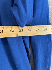 Duluth Trading Men’s Blue Heavyweight Pocket Crewneck Sweatshirt 4XL