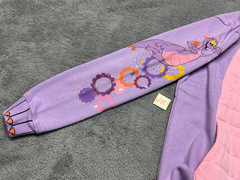 NEW Disney Parks Figment Hoodie Adult Extra Large Purple Epcot Cosplay Pullover